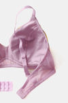 Zivame Retro Vibes Double Layered Non Wired 3/4th Coverage T-Shirt Bra - Violet Tulle — thumbnail 8